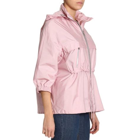 pink prada jacket|Prada pink coat.